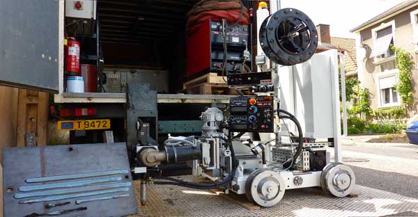Machine de soudage sur mesure